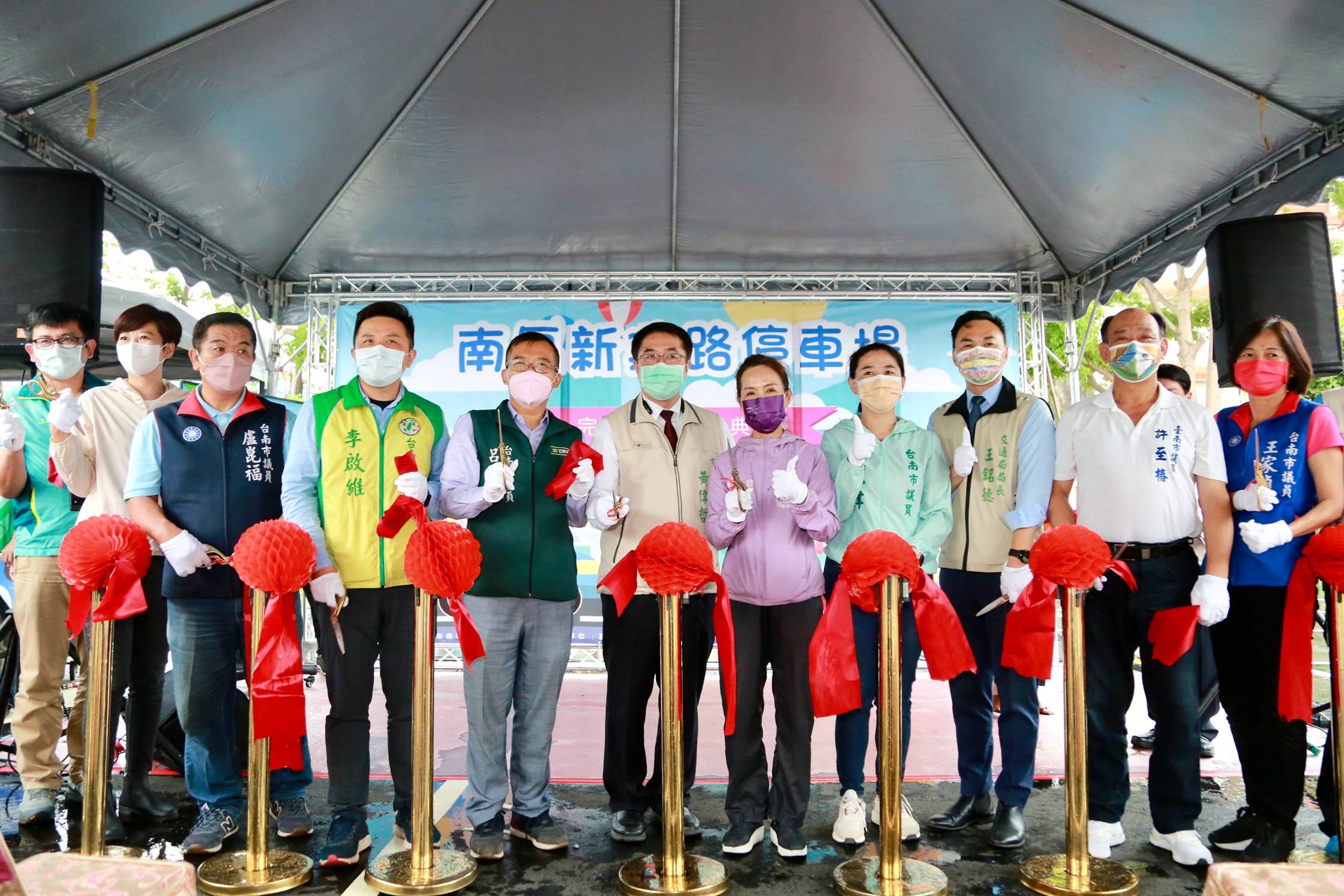 活化公有閒置土地 台南市府新建路停車場啟用