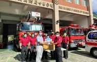 建設公司熱心公益 捐贈高市消防局住宅用火災警報器