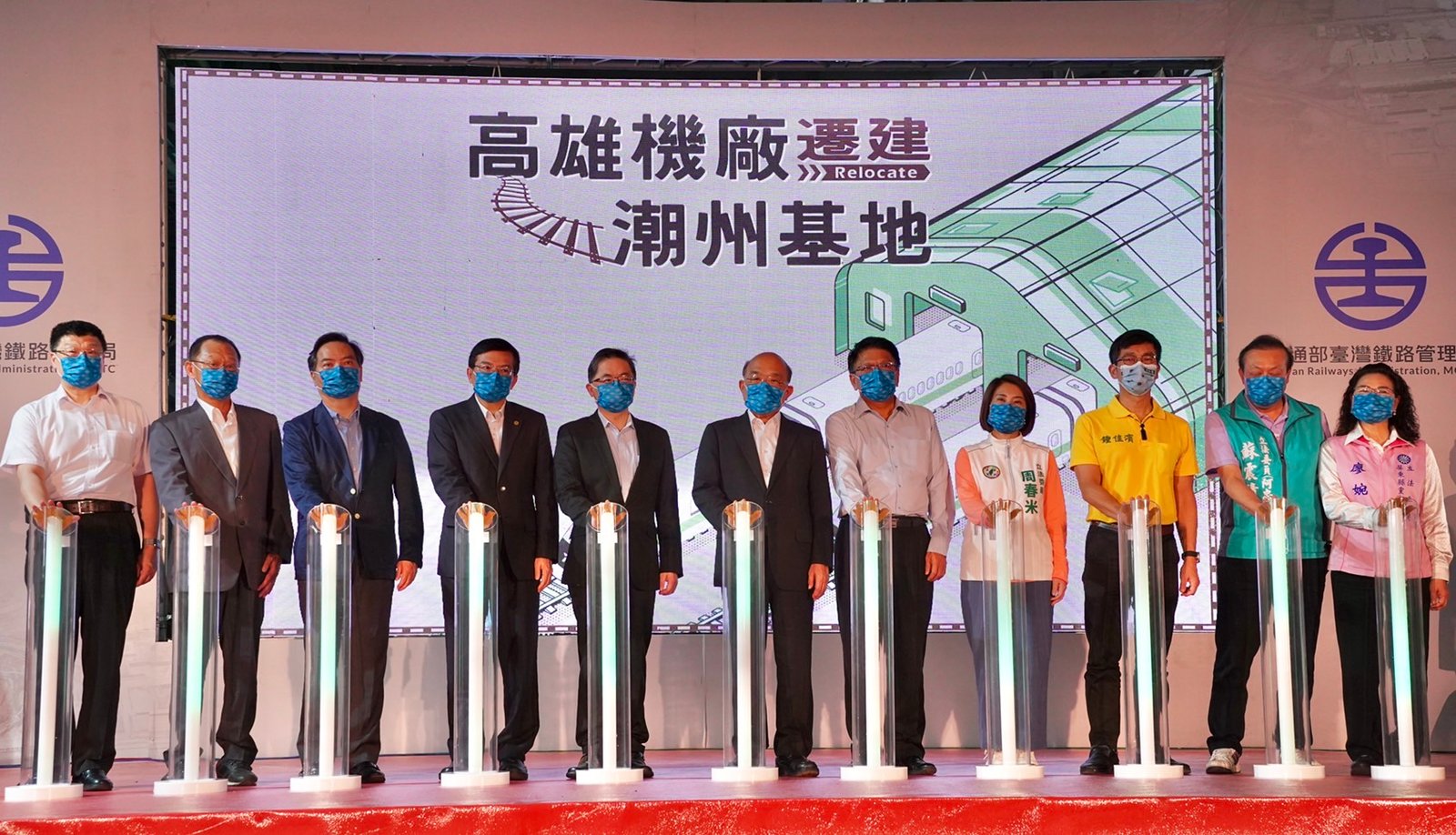 東南亞最大鐵路軌道車輛維修基地 屏東潮州啟用
