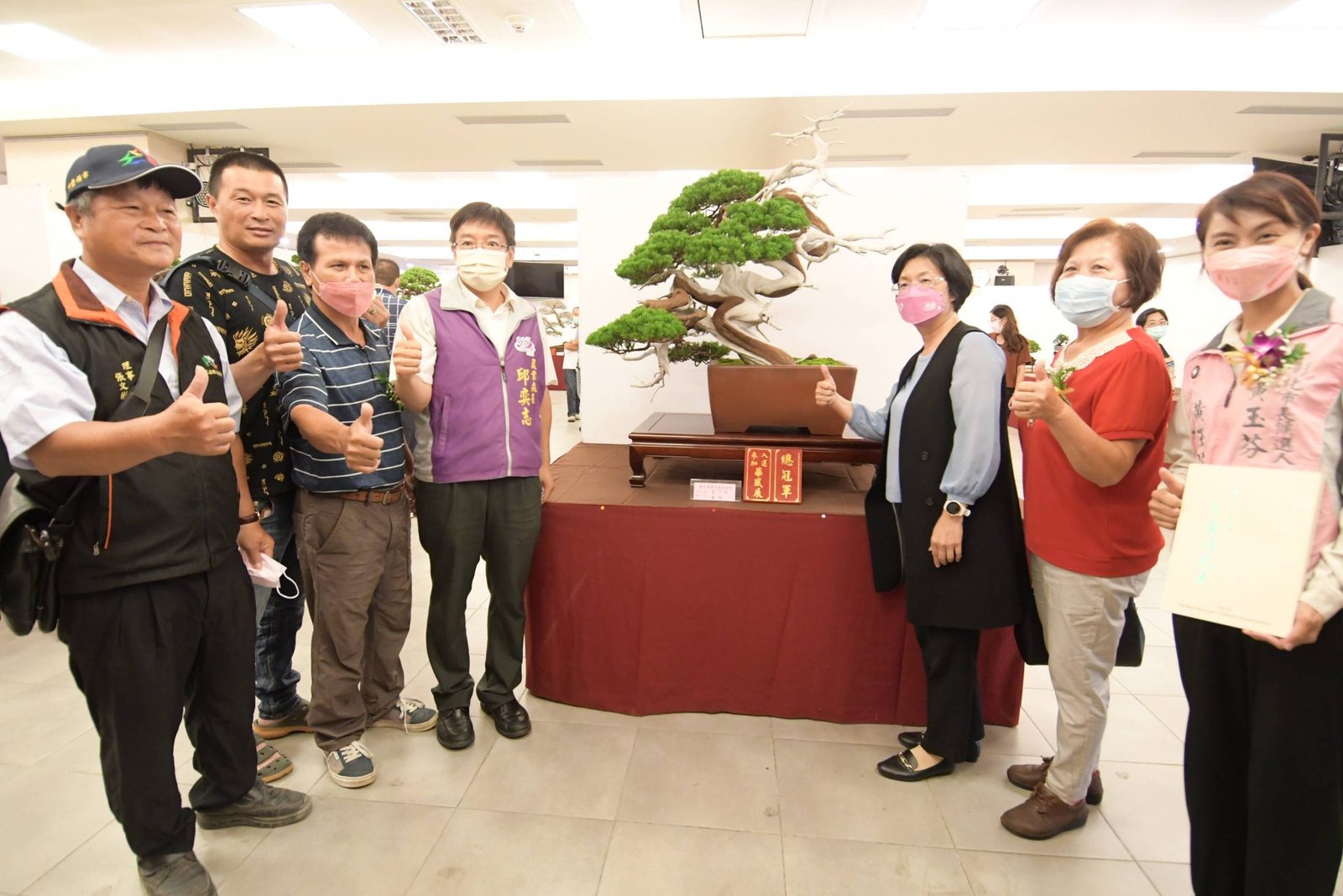 彰化縣樹石藝術協會 第13屆會員作品展開幕式