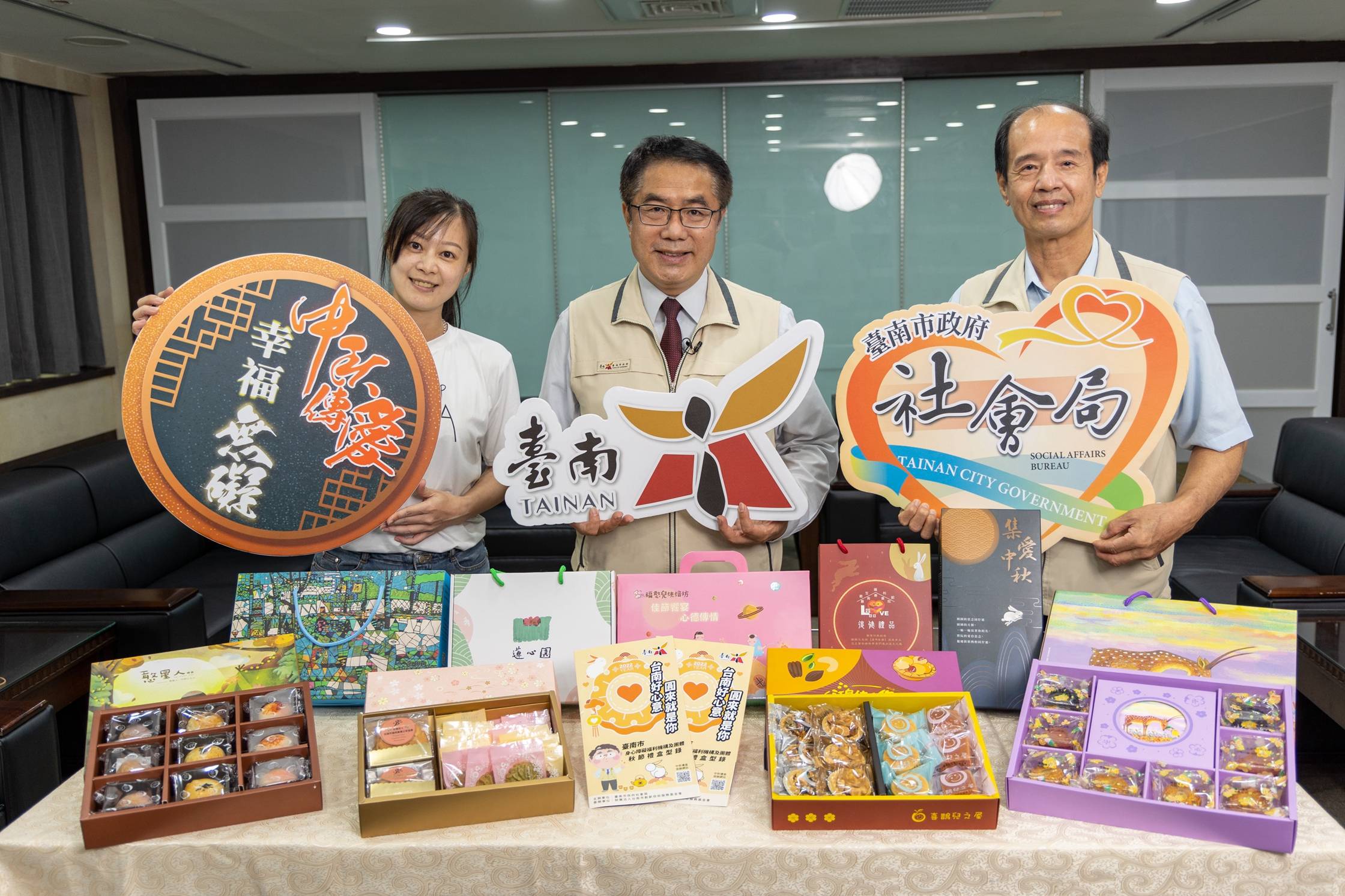 台南市身障秋節禮盒銷售額破千萬 黃偉哲感謝大家相挺
