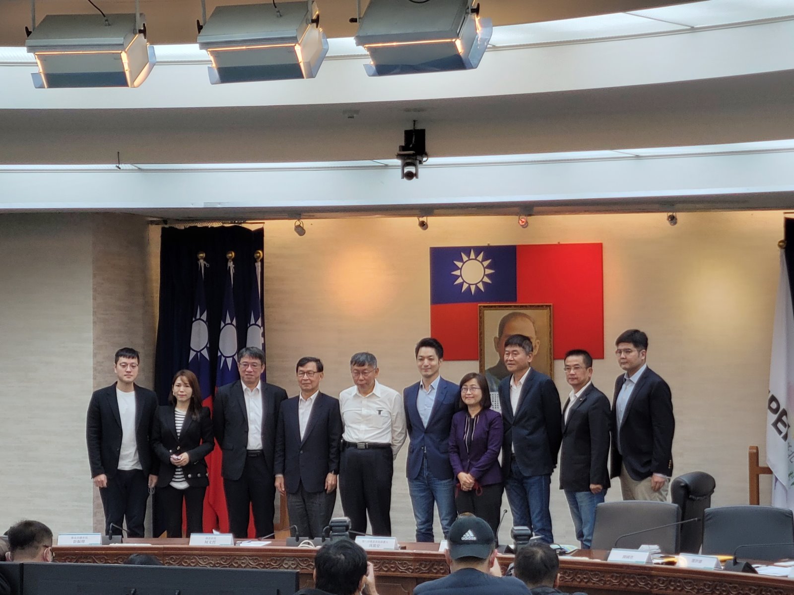 赴臺北市府談交接　蔣萬安︰會細部了解大巨蛋如何處置