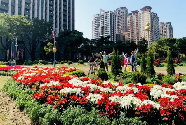 高雄凹子底聖誕花卉Party開跑 歡迎大家來搶拍當網美