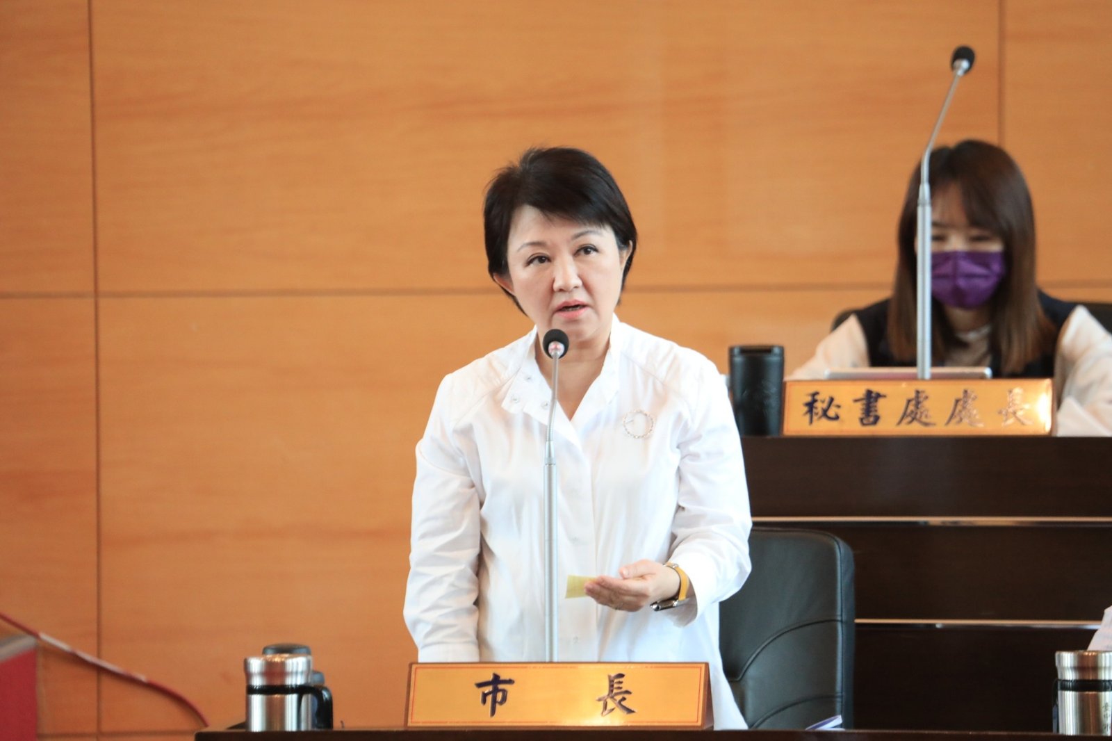 關心台中巨蛋追加預算案 市議員挺ROT促儘速開工