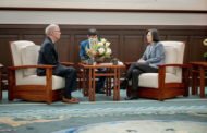 蔡英文總統接見卜睿哲 感謝美國對臺支持