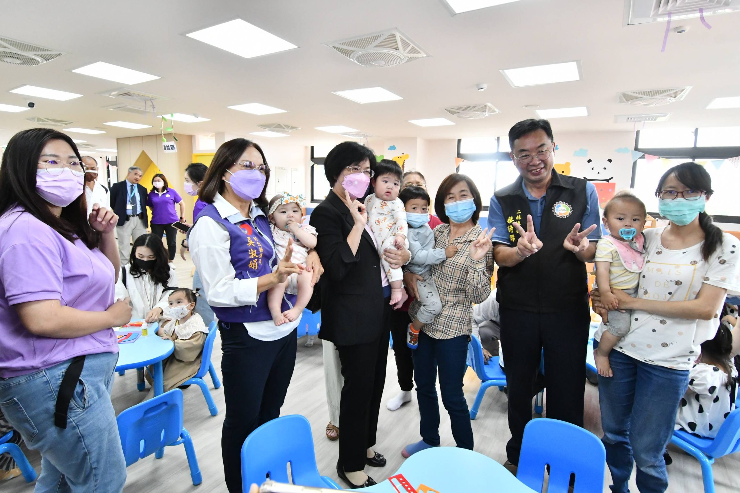 小全國第一棟老少共融衛福大樓 在彰化二林育兒親子館