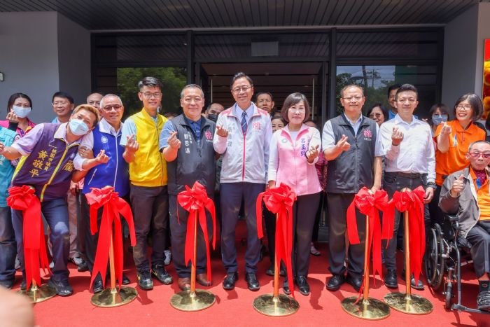 桃園龍潭中山第一市民活動中心啟用 張善政：滿足鄉親需求