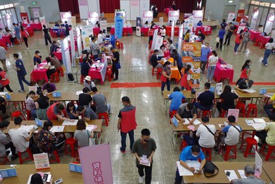 台中市府辦理精科園區徵才 22家廠商提供900個職缺