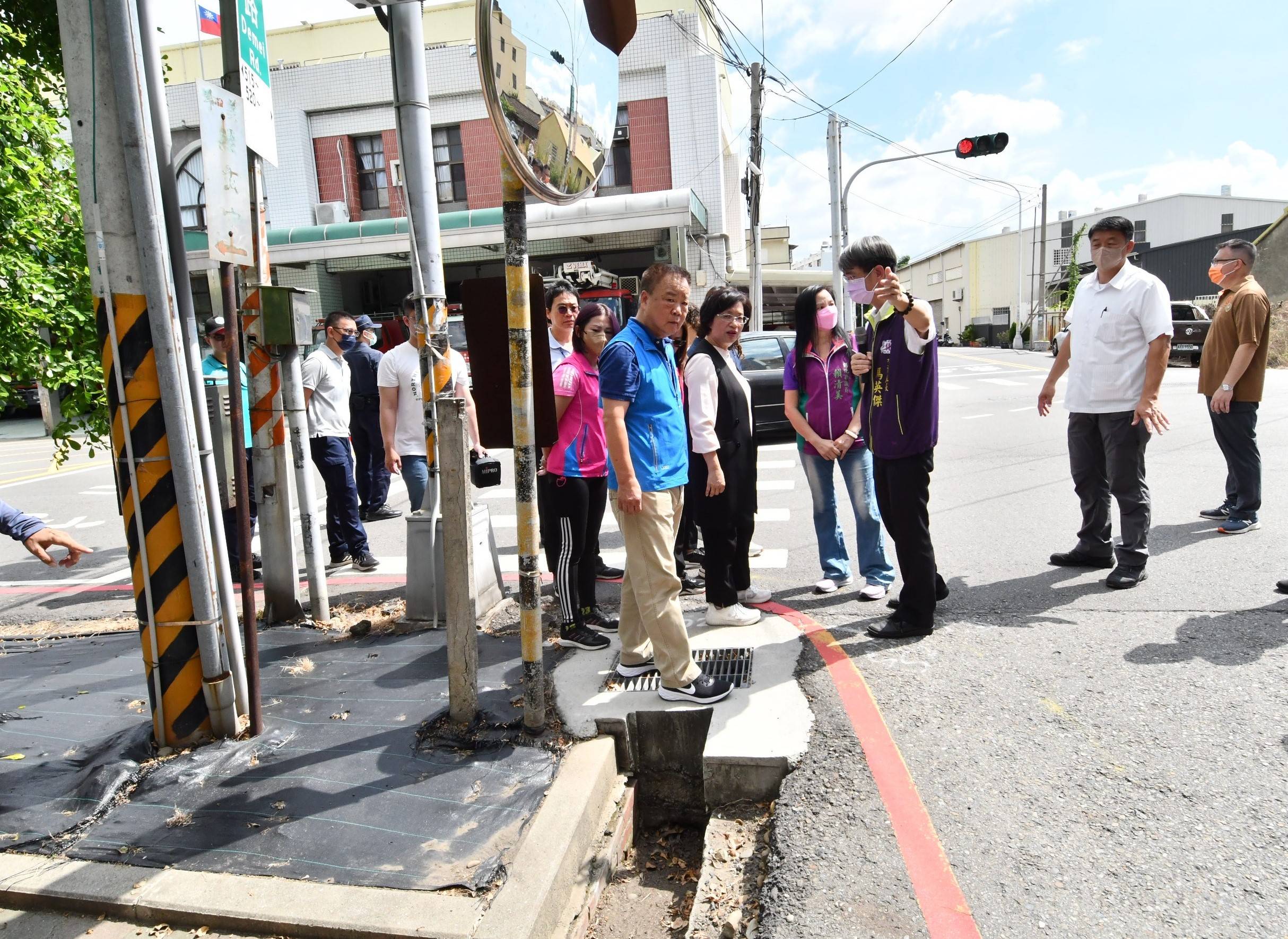 改善和美消防分隊周邊水患 彰縣府將砸1.5億解決