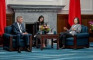 接見凱達格蘭論壇外賓 蔡英文：團結一致守護共同價值