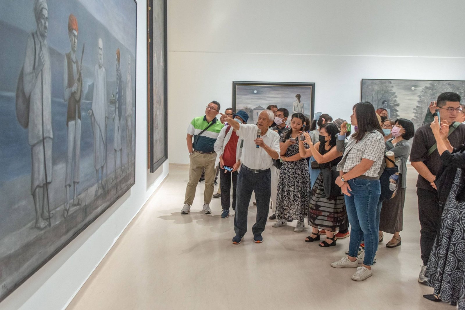 高雄市立美術館《寂靜的世界—陳景容個展》開展