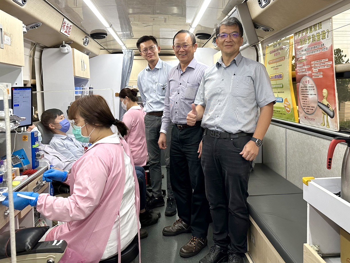 台灣中油大林煉油廠 熱情公益捐血助人