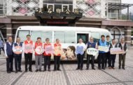 陳建仁視察尖石幸福巴士 楊文科為大眾運輸請命