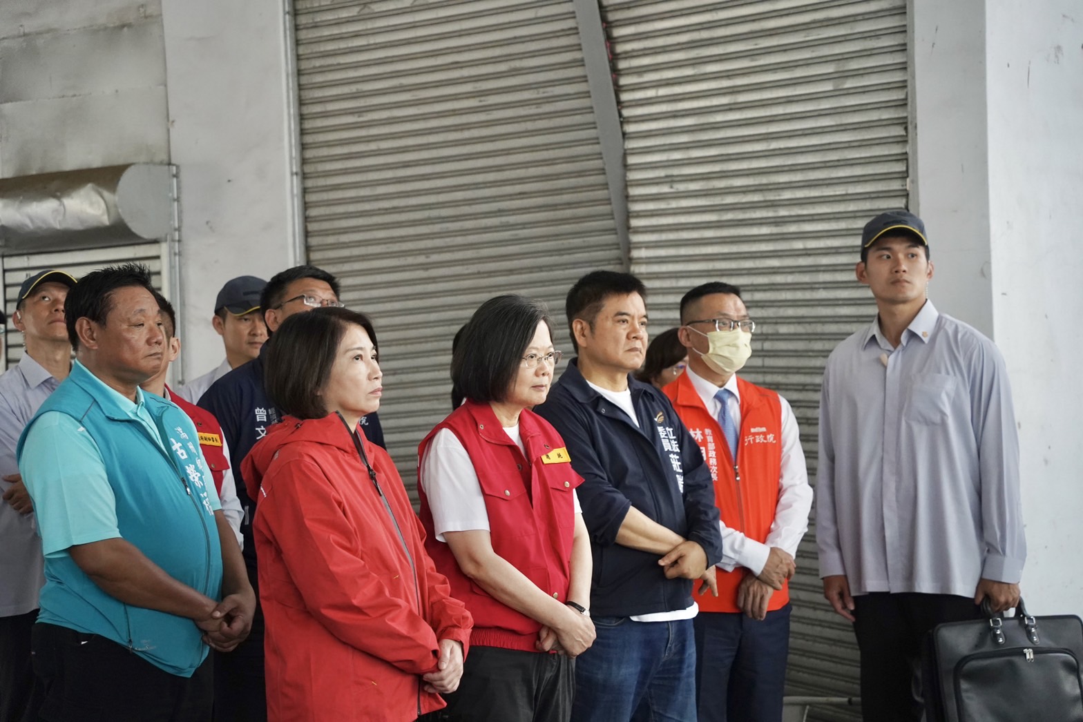 蔡總統屏東滿州勘災 允全力支持地方做好災後重建