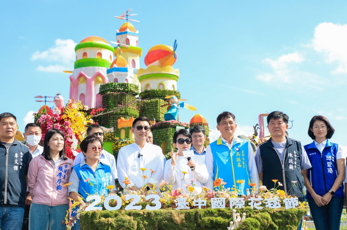全台首座城堡 2023台中國際花毯節明登場