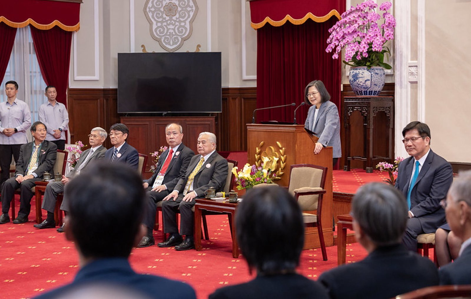 蔡總統接見北加州台美重要橋梁傳統僑社回國訪團