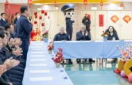 春節慰勉憲兵營廟宇參香祈福 總統期許國軍持續堅持精實勤訓
