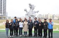 行政院長視察龍燈公園滯洪池 肯定有效改善淹水情形