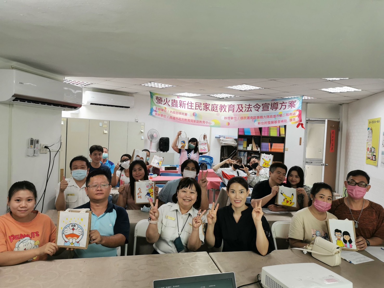 多元文化講師劉娟 攜新住民創意手作「袋」著走