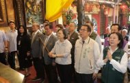 蔡英文總統台南3宇參香祈福贈匾 盼未來台灣能成長更快