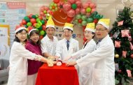 中國醫藥大學兒童醫院溫馨迎聖誕 為孩童點亮希望之燈