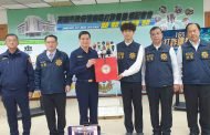 苓雅分局破詐騙集團逮首犯等10名成員 市警局長林炎田頒獎表揚