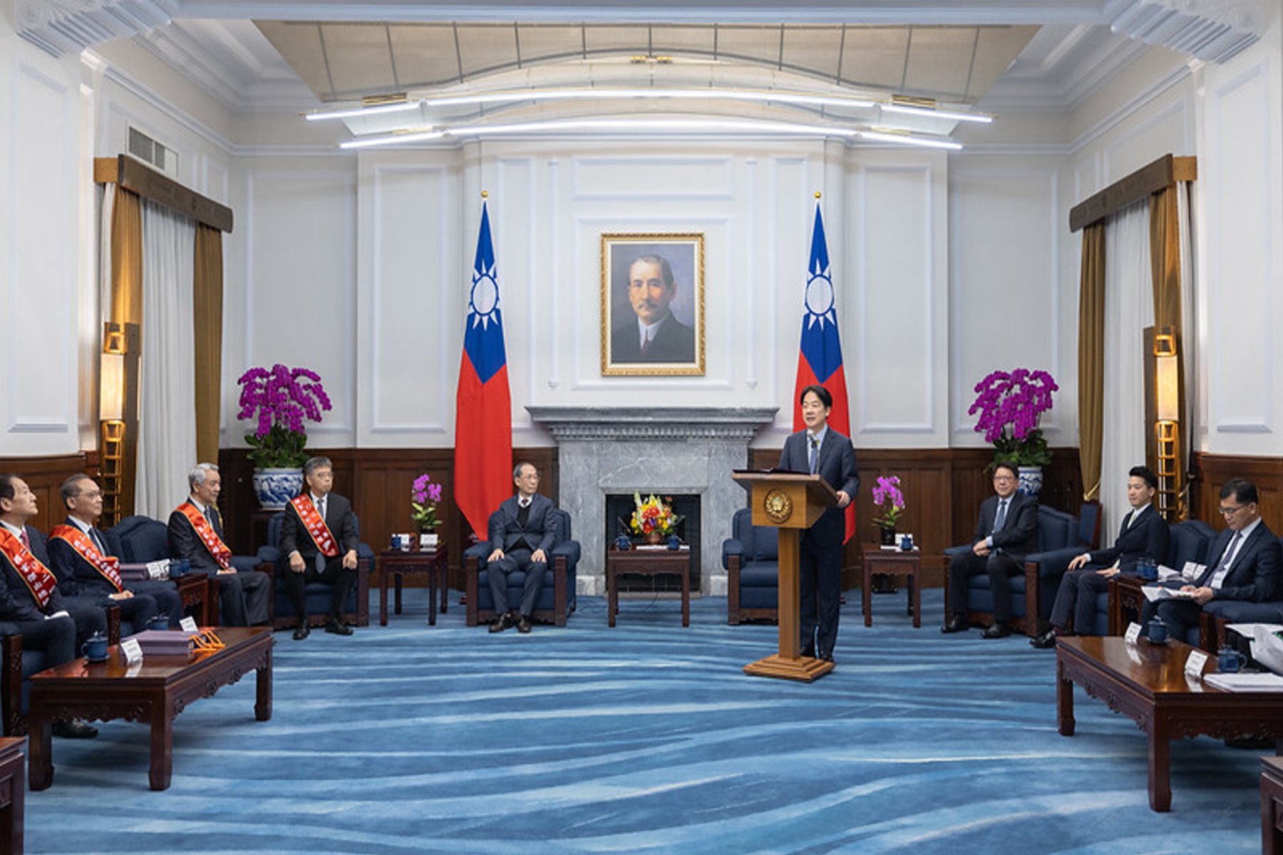 總統肯定各專業經理得獎者 盼共同打拚擦亮台灣品牌