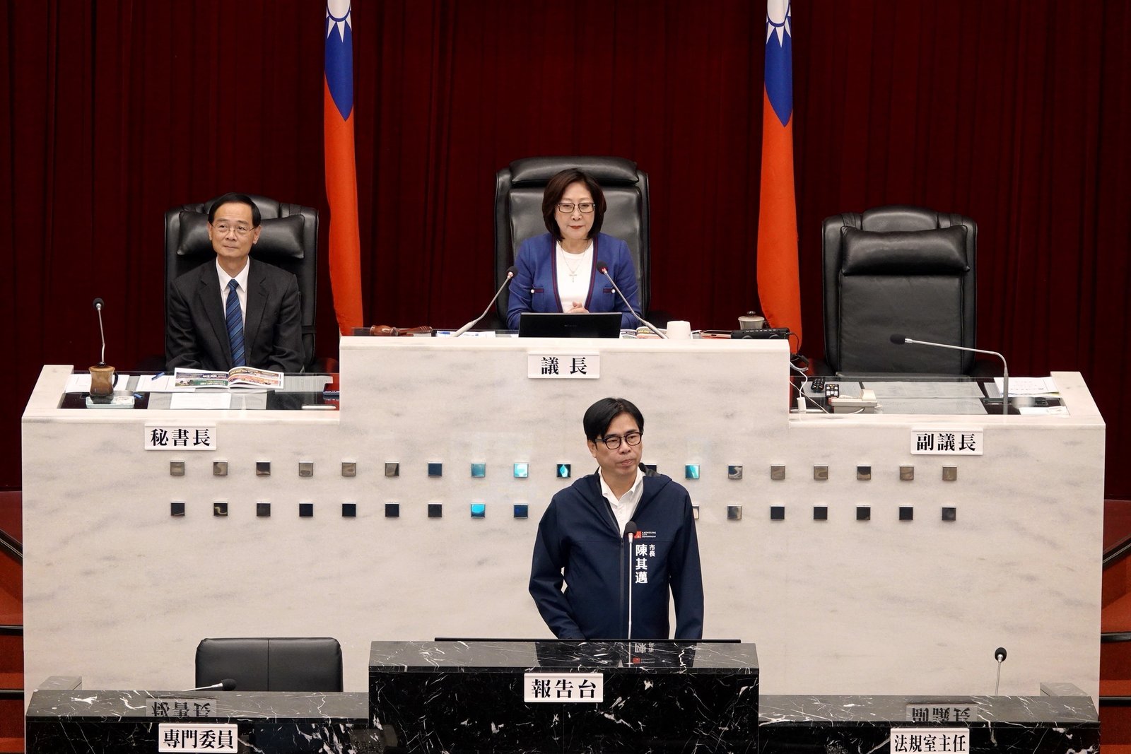 市長陳其邁施政報告與質詢 高市議會三黨團各有關注重點