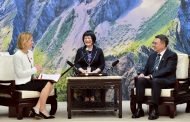 接見英國在台代表包瓊郁 卓揆盼持續協助台灣加入CPTPP