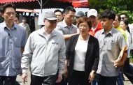 卓揆視察芬園貓羅溪改善工程 王惠美爭取建設經費