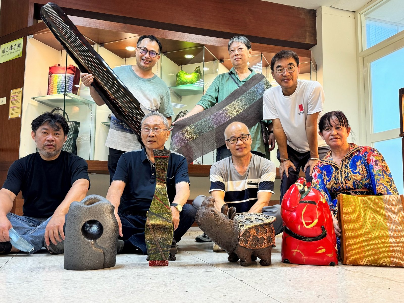 台中市工藝師聯誼會首發展 8工藝師呈現在地多元工藝