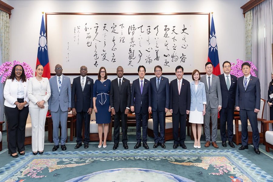 賴總統接見海地外長 盼兩國加深合作面對各項挑戰