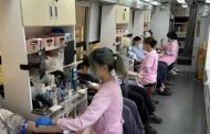 中油公司大林煉油廠 挽袖捐血，油伴您我