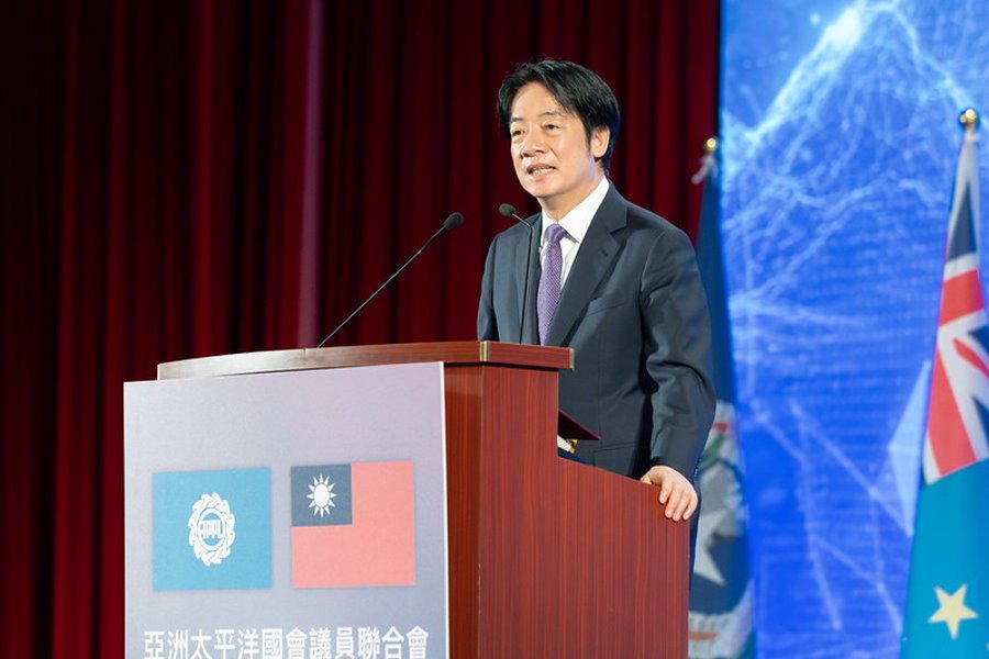 出席APPU開幕典禮 賴總統︰3行動促進亞太和平與繁榮