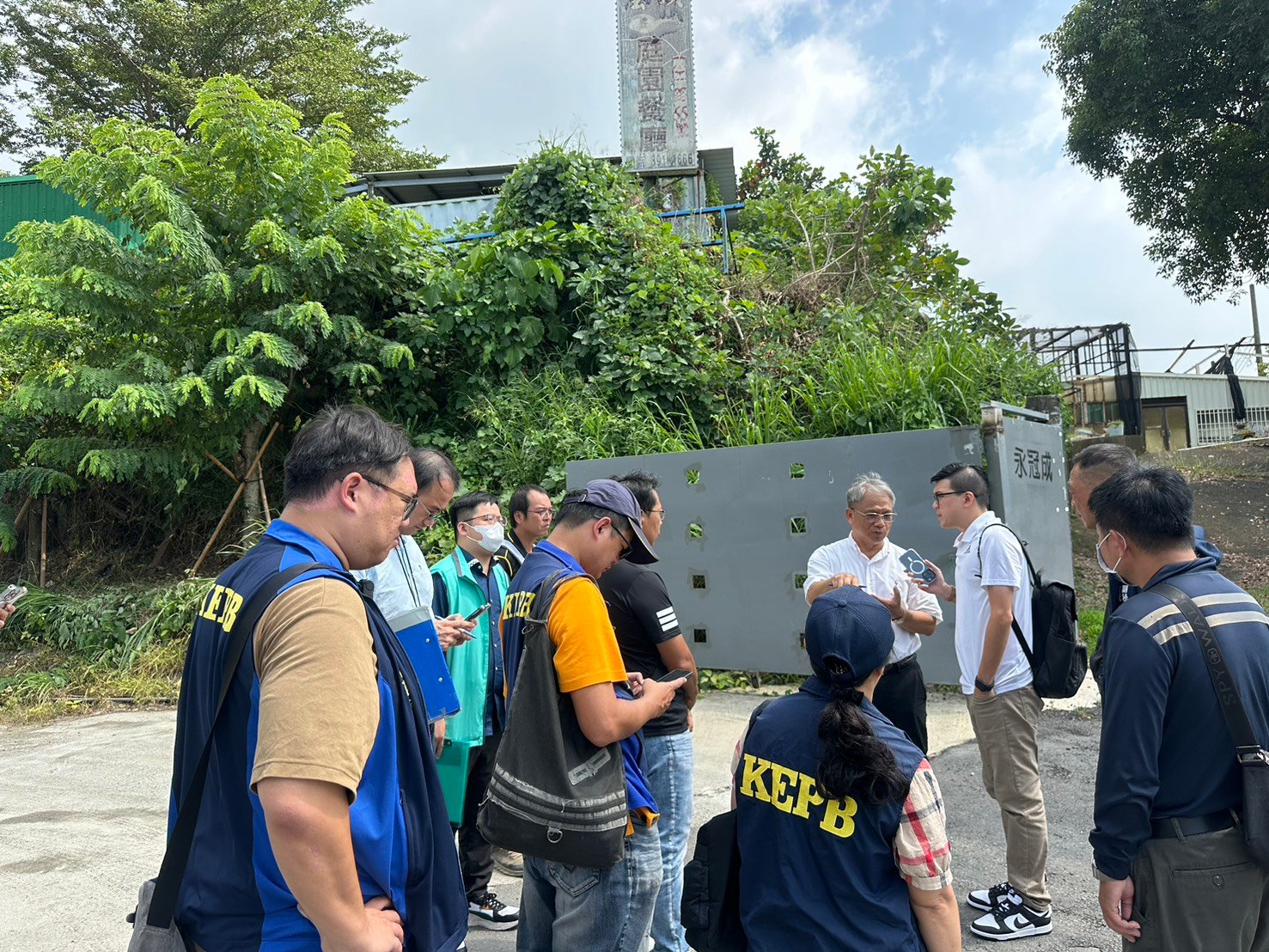 大坪頂保護區堆置廢物 市府要求承商依法補辦水保計劃