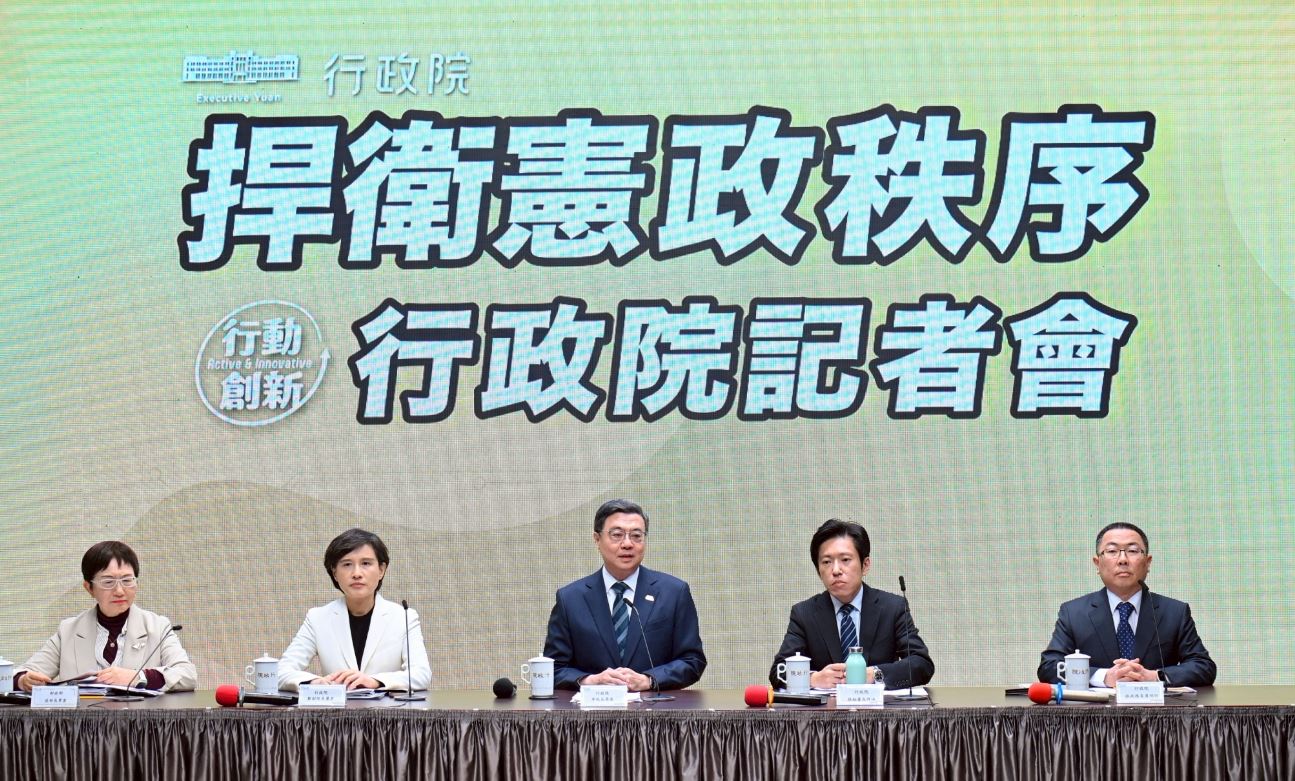 卓榮泰拍板不副署財劃法 立法院可提倒閣制衡