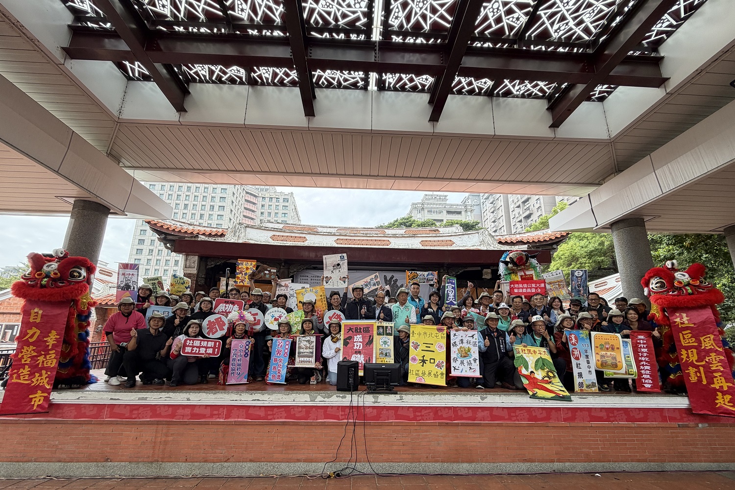 台中社區規劃師駐地輔導豐碩成果 48個社區齊聚展功夫