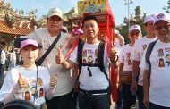 白沙屯媽祖南巡駐駕岡山壽天宮 信眾盛情參與