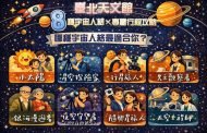 臺北天文館推出「8種宇宙人格×專屬行程攻略」 幫您克服選擇困難