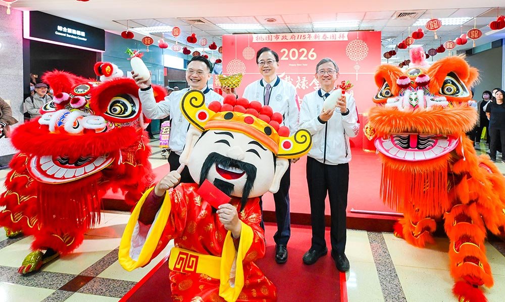 桃市府新春團拜 張善政：持續推動市政