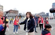 邱佩琳率550名志工拚掃市容 迎接基隆建城400年