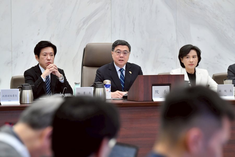 行政院長卓榮泰再度呼籲立院速審總預算 因應國內外衝擊