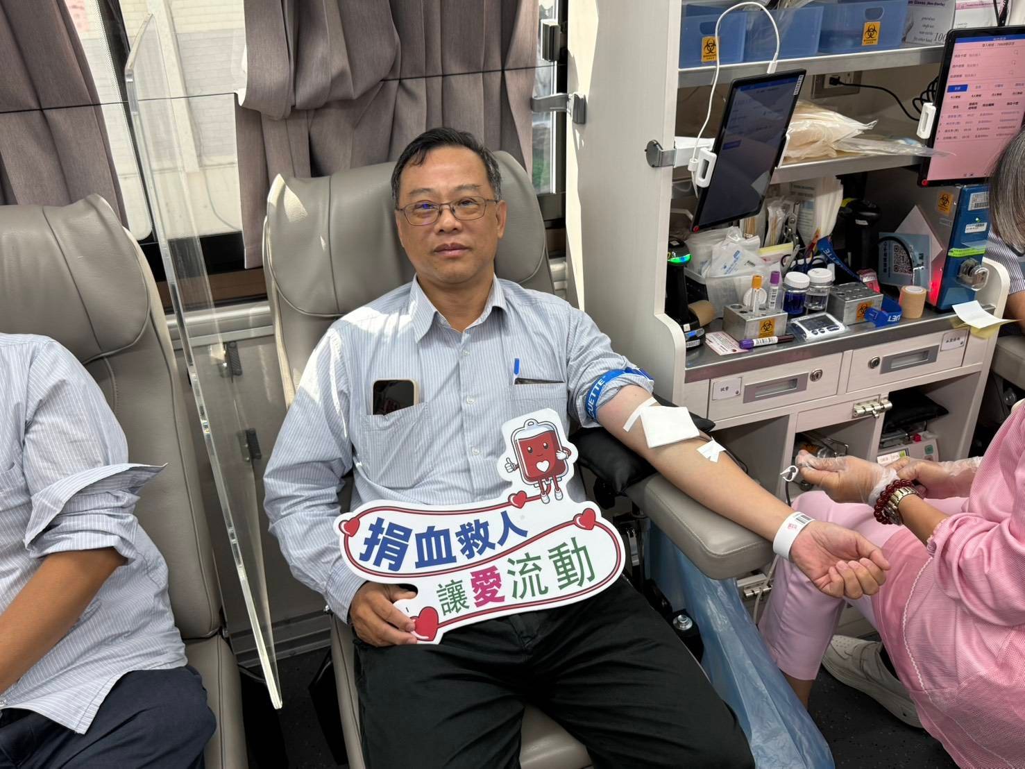 台灣中油公司大林煉油廠 捐血傳遞正能量