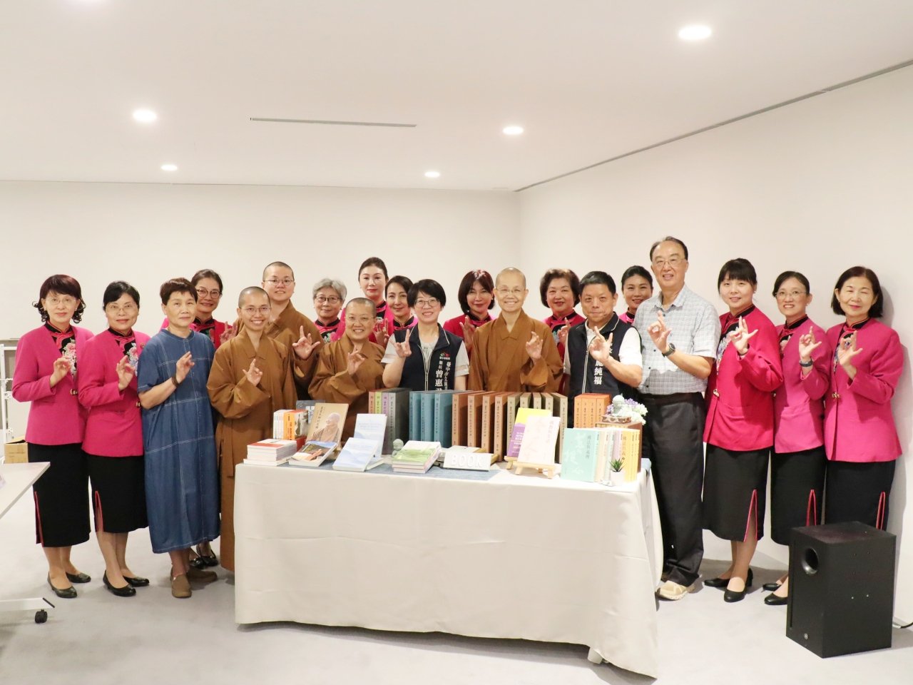 佛光山惠中寺捐書助閱讀 臺中打造充滿書香的人文城市