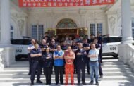 啟德機械及國隆營造 捐贈竹北分局2部警用巡邏汽車