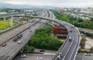 交通部長視察國1五股北出台64匝道提前完工 5月7日通車