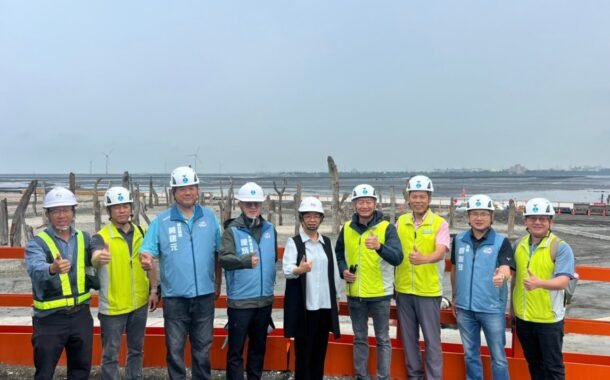 王惠美視察福寶海堤海岸改善工程 共創永續海岸新地標