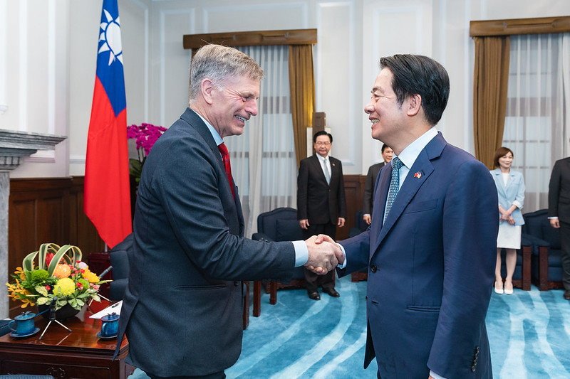 賴清德接見懷俄明市長 盼望經貿能源科技交流