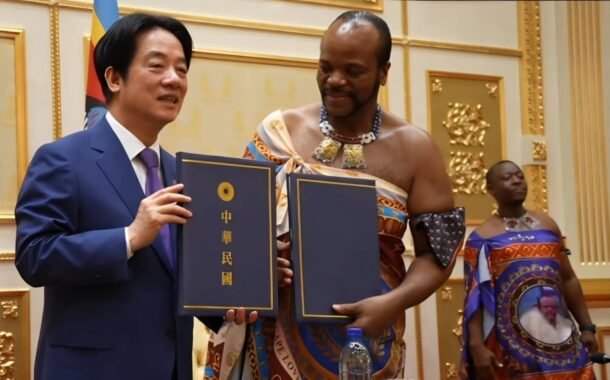 賴總統突破萬難 抵達史瓦帝尼受最熱烈而溫暖的歡迎