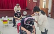 高市警局攜手勞工局與慶聯舉辦視障按摩 暖心紓壓迎警察節